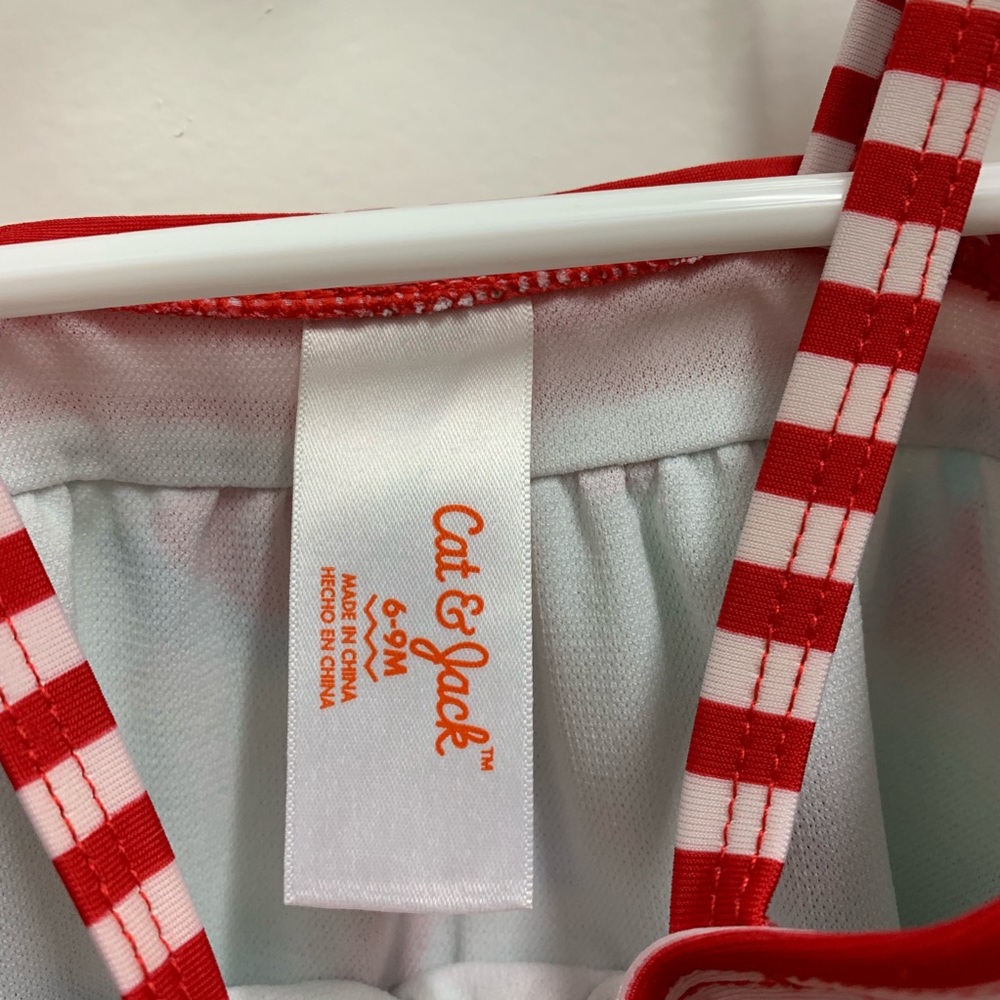 Candy striper bow watermelon popsicle bathing suit - Picture 3 of 3